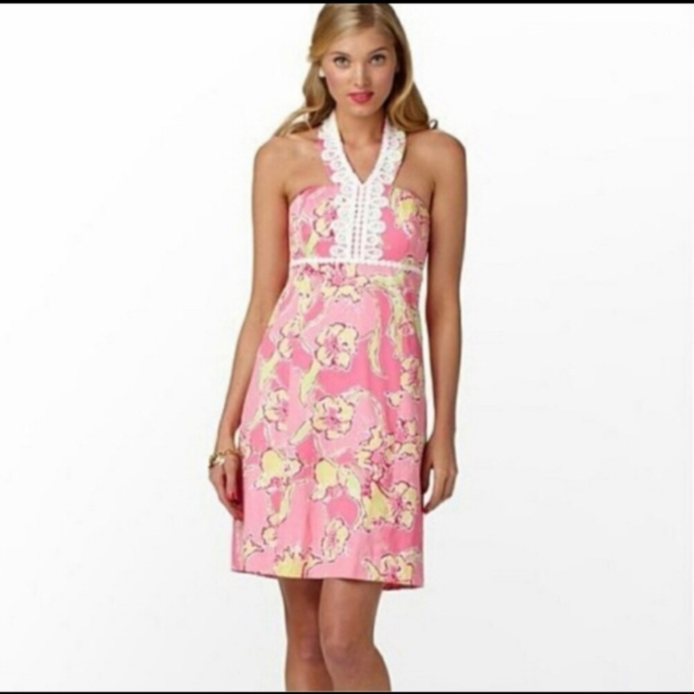 NWT Lilly Pulitzer Hotty Pink Day Lilly Isabel Dress